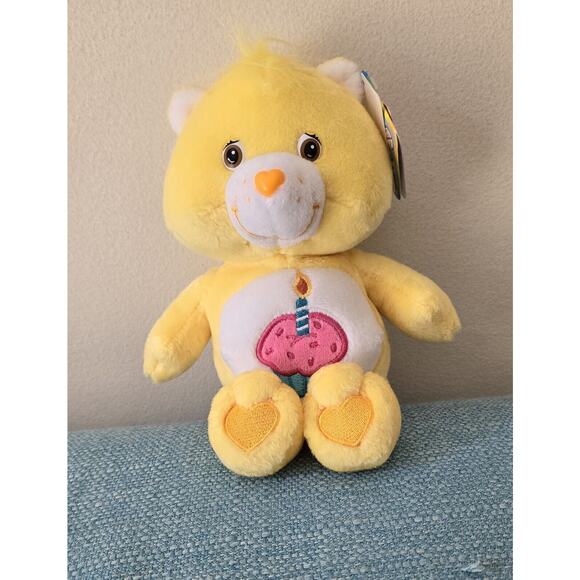 2003 Care Bears Birthday Bear Collector's Edition 8" Plush Stuffed Toy Cupcake - Picture 5 of 8